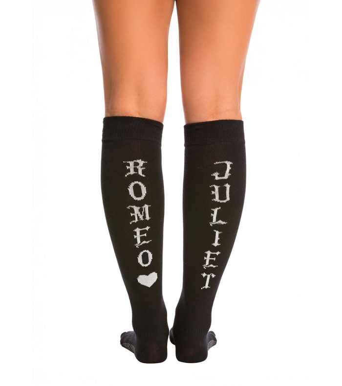 Toesox Knee High Scrunch Half-Toe Yoga Grip Socks - Image 2