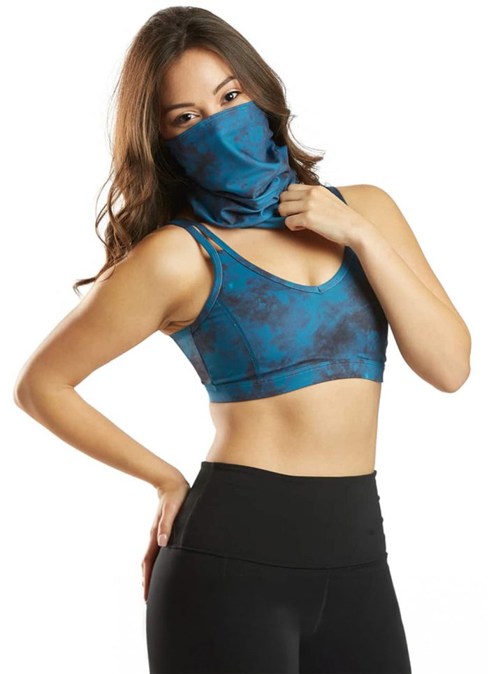 Yoga Tie Dye Convertible Face Covering - Image 3