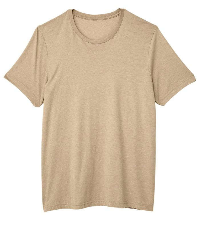Bella + Canvas Sueded Airlume Crew Tee - Image 4