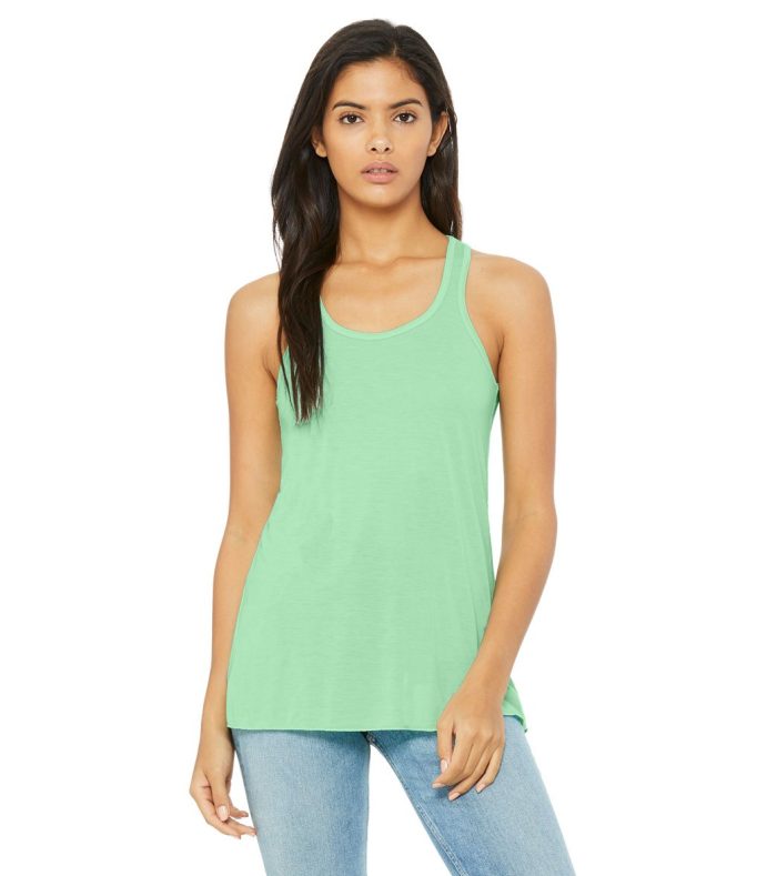 Bella + Canvas Flowy Racerback Workout Tank Top - Image 25