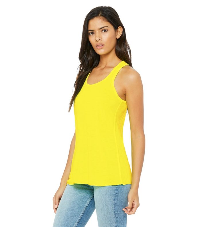 Bella + Canvas Flowy Racerback Workout Tank Top - Image 36